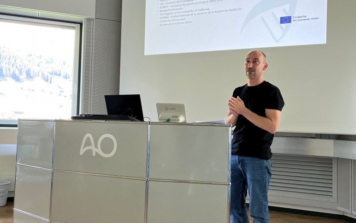 Damien Dupin (CIDETEC) in action