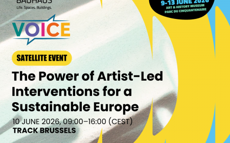 How Artists Can Shape Environmental Policymaking: VOICE Project at the New European Bauhaus Festival 2026