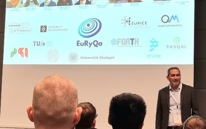 Guido Pupillo presents the latest research results from EuRyQa