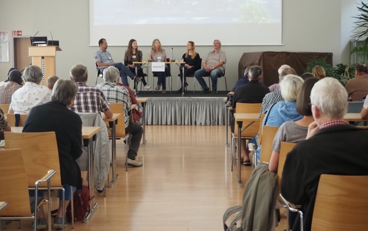 During the Q&A panel session