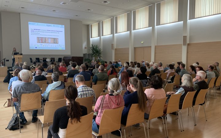 During project presentations