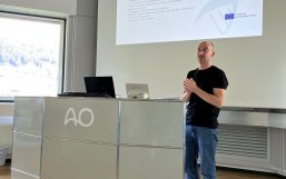 Damien Dupin (CIDETEC) in action